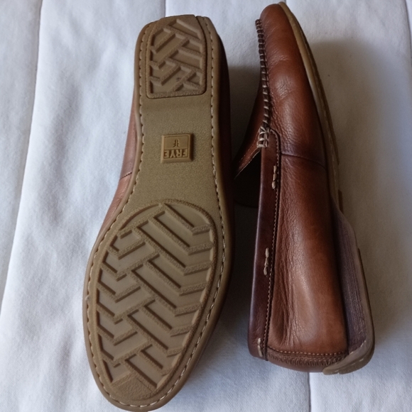 Frye Mens Brown Leather Loafers_11.5